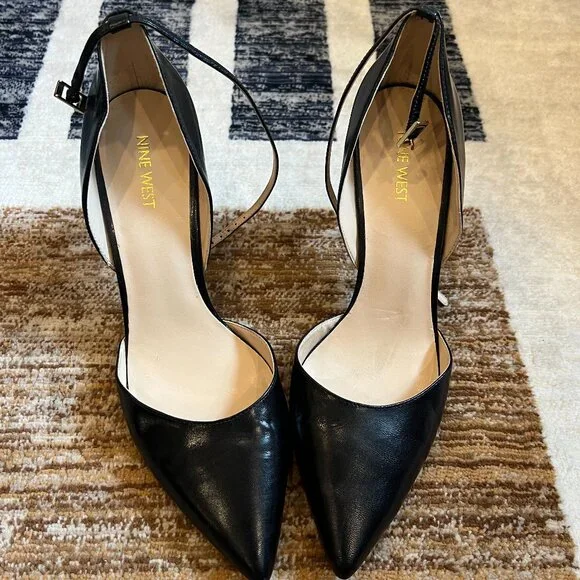 Nine West Ankle Strap Heel - 10 - Picture 2 of 6